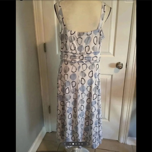 Miss Alliage Circular Print Midi Dress - Picture 2 of 6